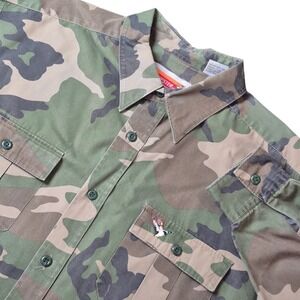 VTG Winchester Men's XL Camo Button Shirt Hunting Outdoor Duck Cotton